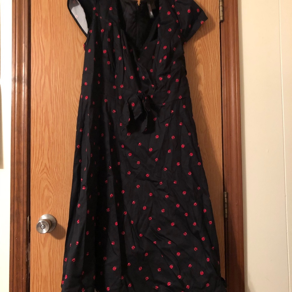 Torrid Retro Chic Lady bug dress sz 20